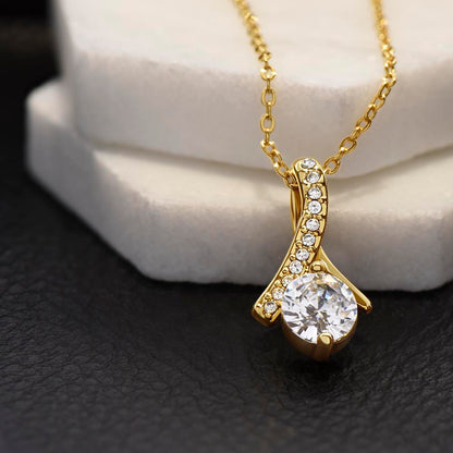 Mother of the Groom Gift from Daughter in Law Mother of the Groom Necklace from Bride Eternity Necklace Mom of Groom Gift To Mom from Bride