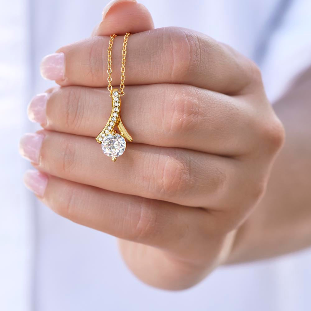 Mother of the Bride Gift from Daughter Mother of the Bride Necklace from Bride Eternity Necklace Mom of Bride Gift To Mom from Bride