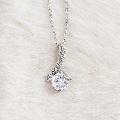Mother of the Bride Gift from Daughter Mother of the Bride Necklace from Bride Eternity Necklace Mom of Bride Gift To Mom from Bride
