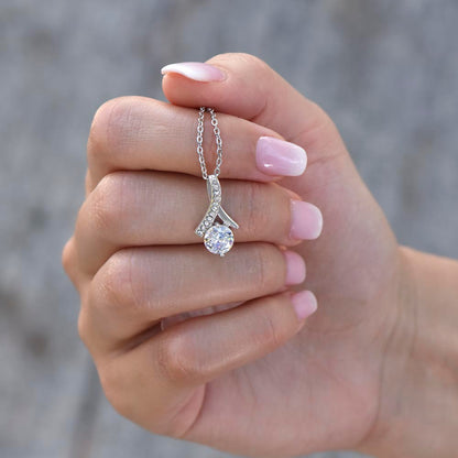 Mother of the Groom Gift from Daughter in Law Mother of the Groom Necklace from Bride Eternity Necklace Mom of Groom Gift To Mom from Bride