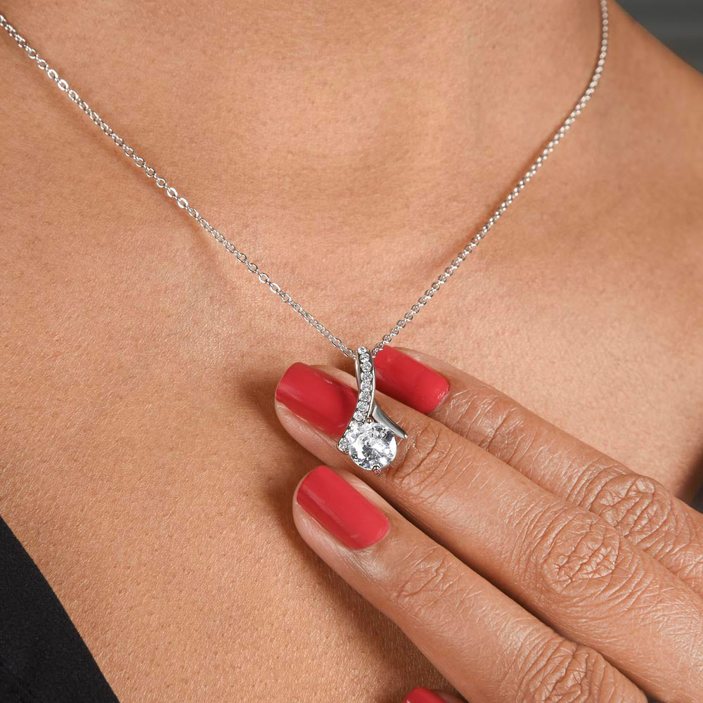 Mother of the Groom Gift from Daughter in Law Mother of the Groom Necklace from Bride Eternity Necklace Mom of Groom Gift To Mom from Bride