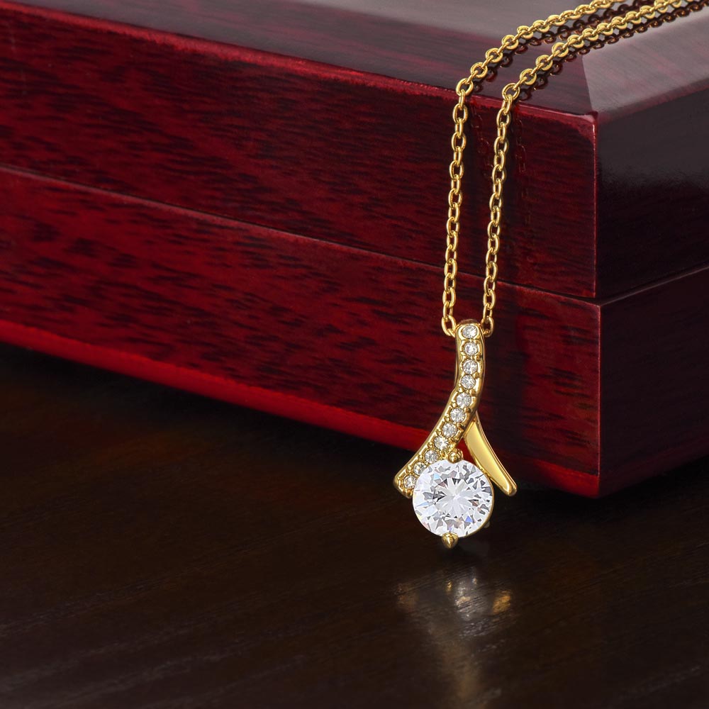 Mother of the Groom Gift from Daughter in Law Mother of the Groom Necklace from Bride Eternity Necklace Mom of Groom Gift To Mom from Bride