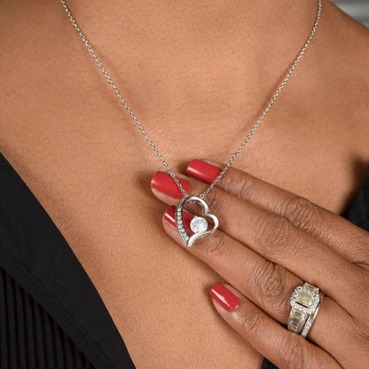 Personalized Jewelry Gift For Her, To My Wife Necklace With Message Card, Wife Gift From Husband, Anniversary Gift for Wife Christmas gift