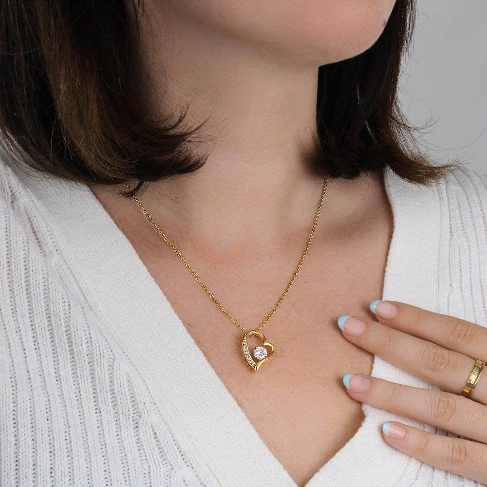 To My Daughter Gift from Dad with Heartfelt Message Card Meaningful Jewelry Gift for Valentine's Day from Dad Personalized Gift For Daughter