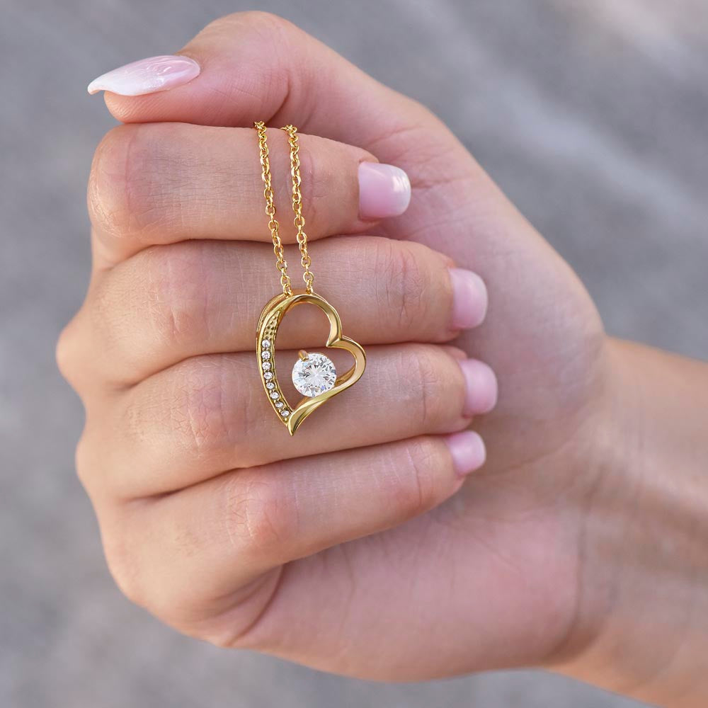 Personalized Jewelry Gift For Her, To My Wife Necklace With Message Card, Wife Gift From Husband, Anniversary Gift for Wife Christmas gift